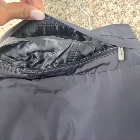 Tech by Tumi Jacket Men’s Large Charcoal Black Zip Up Windbreaker - Picture 5 of 7